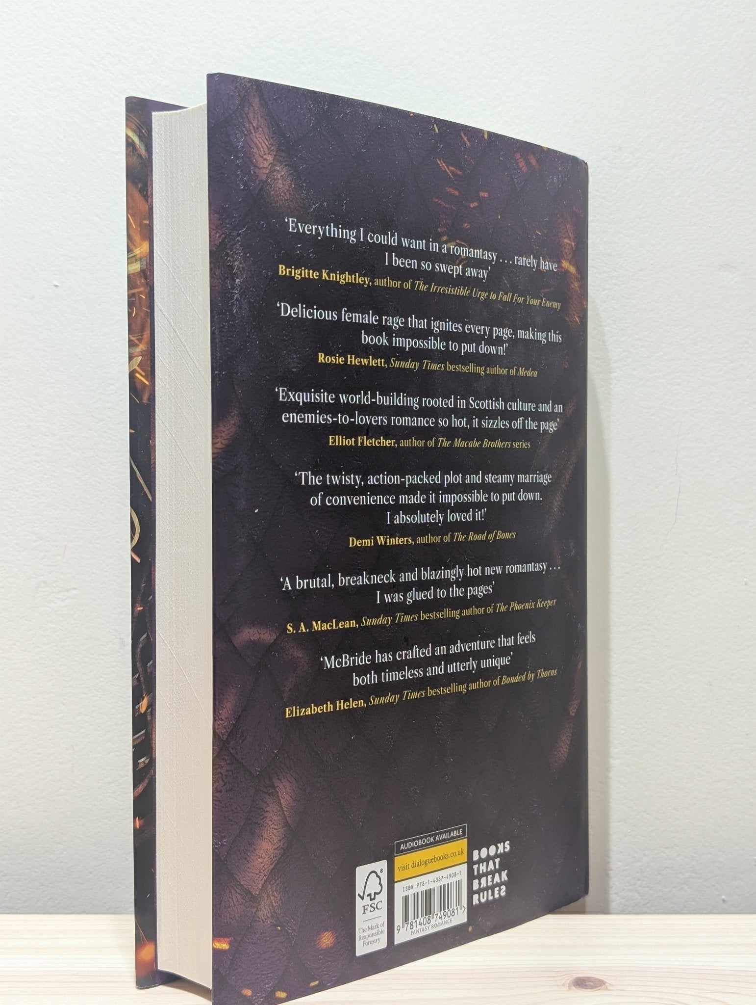 A Fate Forged in Fire by Hazel McBride (Signed First Edition) - Fialta Books