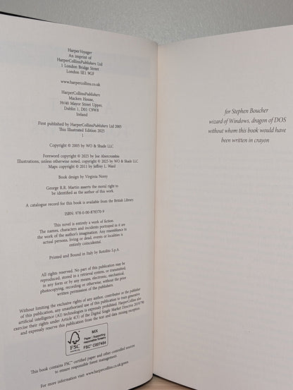 A Feast for Crows by George R.R. Martin (Signed Collector's Edition) - Fialta Books