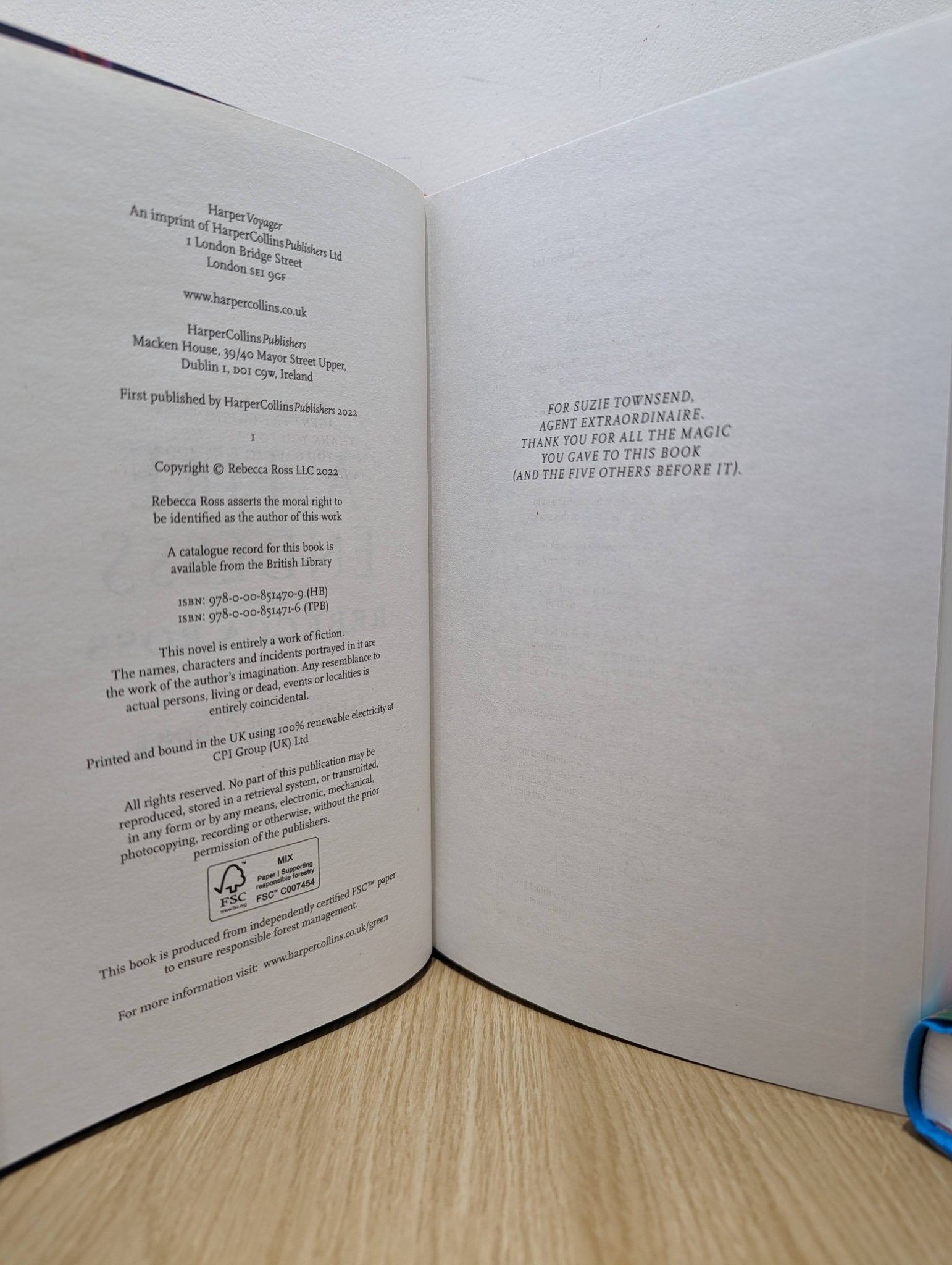 A Fire Endless by Rebecca Ross (First Edition) - Fialta Books