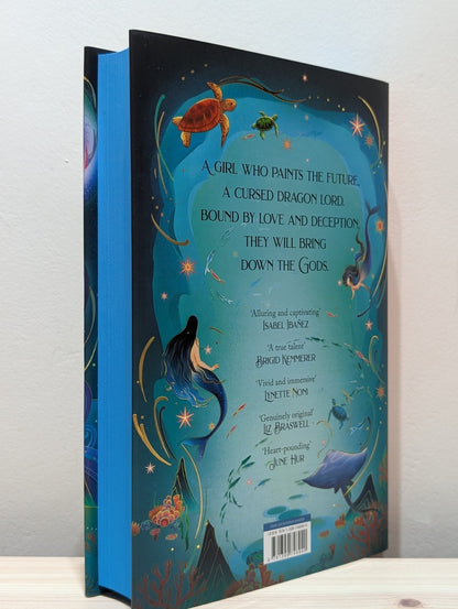 A Forgery of Fate by Elizabeth Lim (Signed First Edition with sprayed edges) - Fialta Books