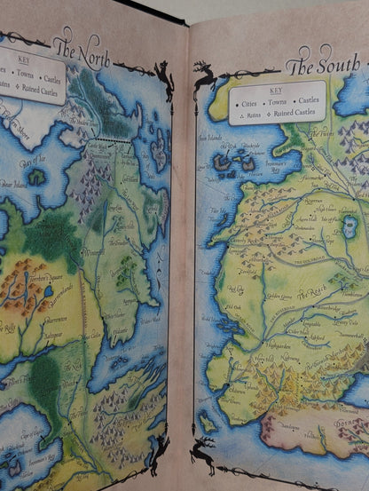 A Game of Thrones by George R.R. Martin (Signed Anniversary Illustrated Edition) - Fialta Books