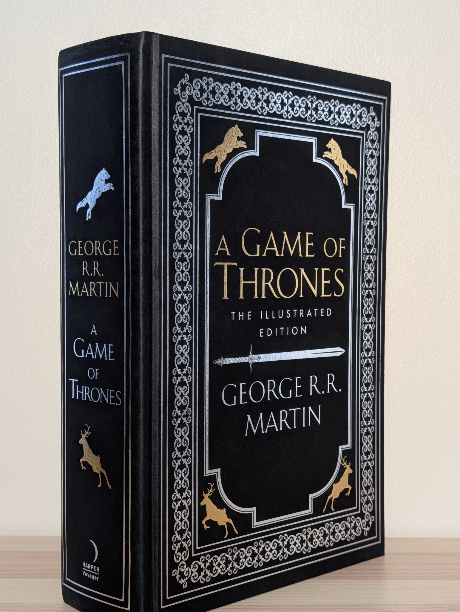 A Game of Thrones by George R.R. Martin (Signed Anniversary Illustrated Edition) - Fialta Books
