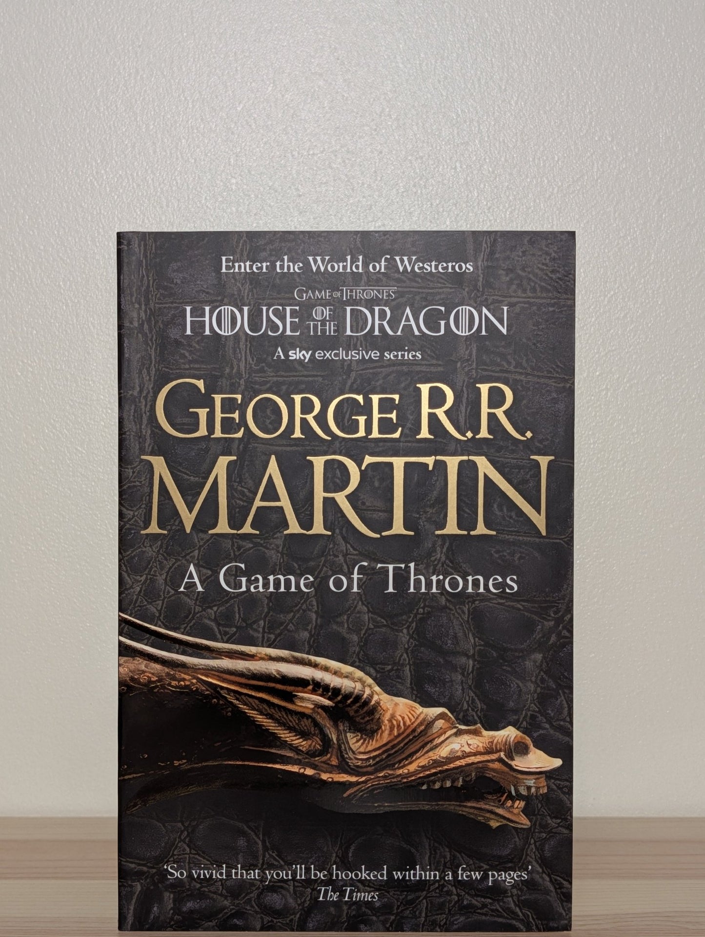 A Game of Thrones by George R.R. Martin (Signed Paperback) - Fialta Books