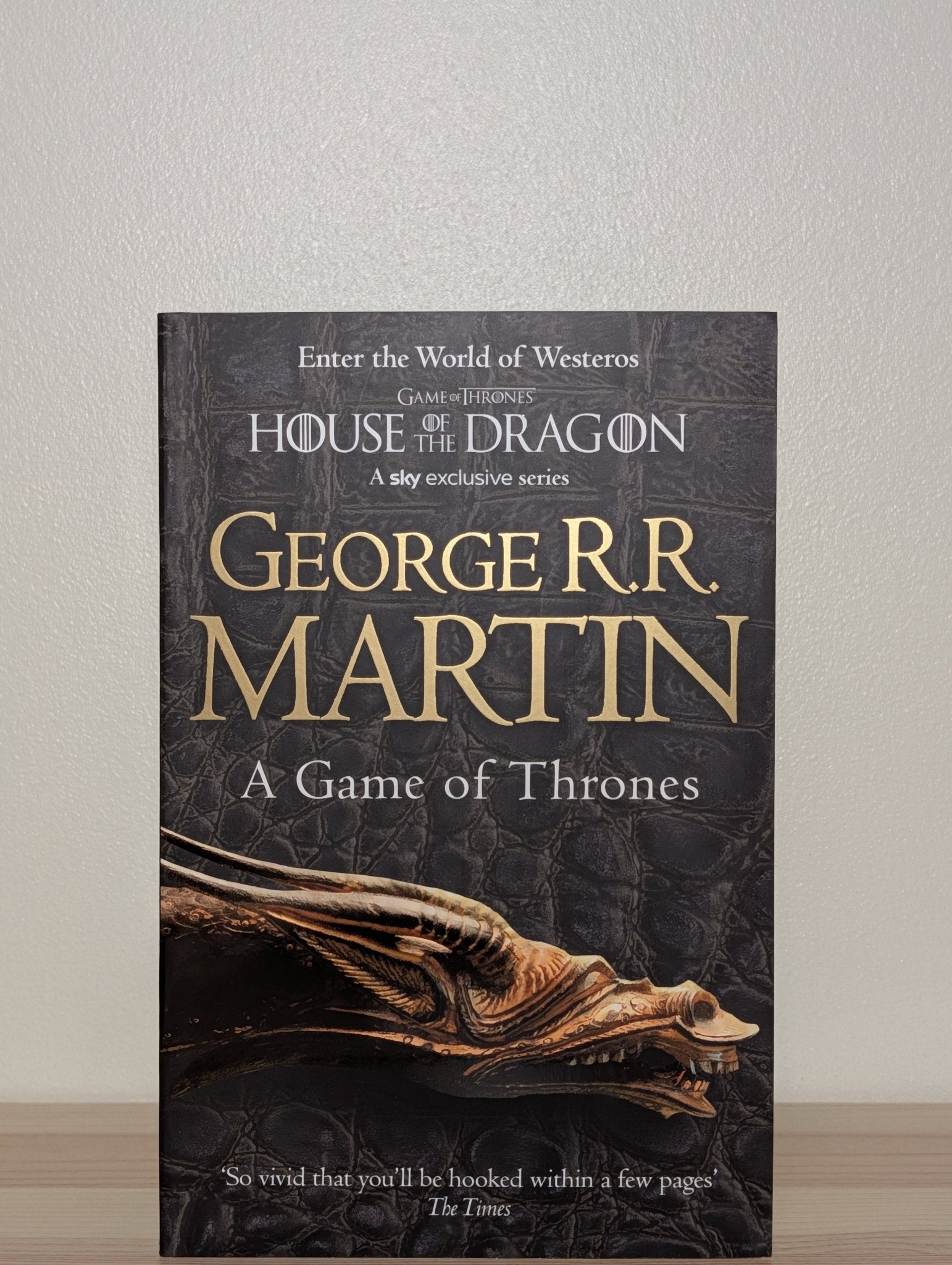 A Game of Thrones by George R.R. Martin (Signed Paperback) - Fialta Books