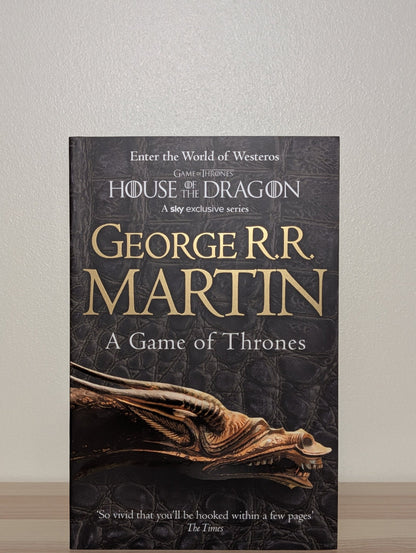 A Game of Thrones by George R.R. Martin (Signed Paperback) - Fialta Books