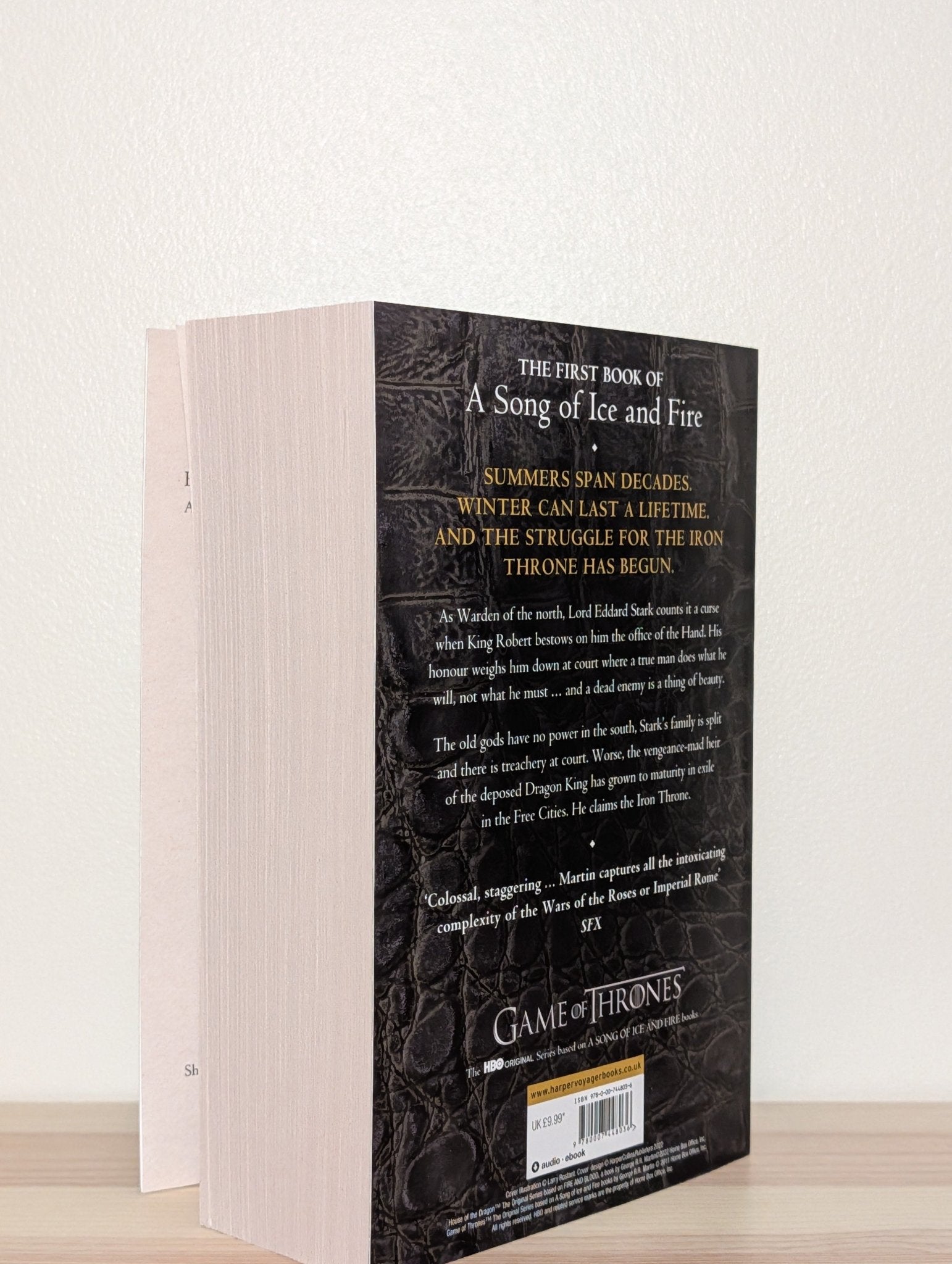 A Game of Thrones by George R.R. Martin (Signed Paperback) - Fialta Books