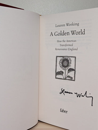 A Golden World by Lauren Working (Signed First Edition) - Fialta Books