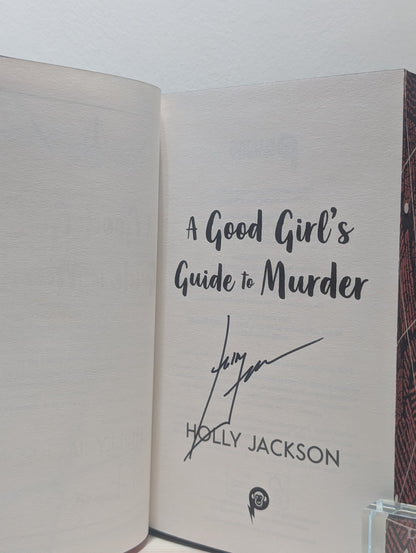 A Good Girl's Guide to Murder by Holly Jackson (Signed Collector's Edition with sprayed edges) - Fialta Books