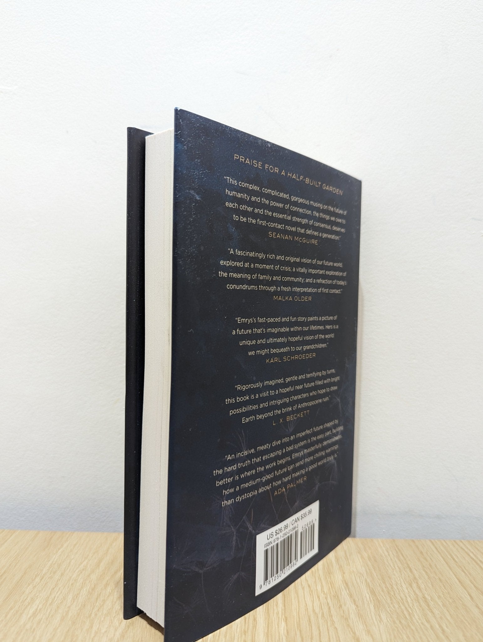 A Half - Built Garden by Ruthanna Emrys (First Edition) - Fialta Books