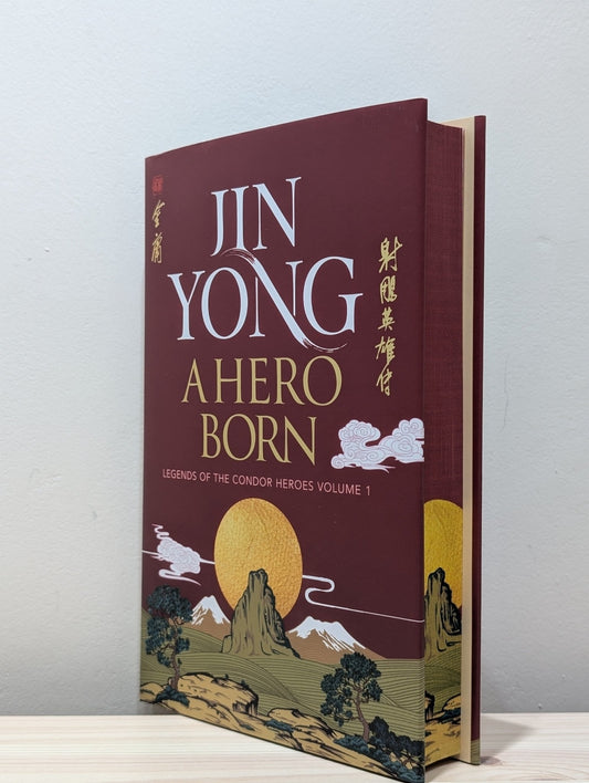 A Hero Born: Legends of the Condor Heroes book 1 by Jin Yong (Special Edition with sprayed edges) - Fialta Books