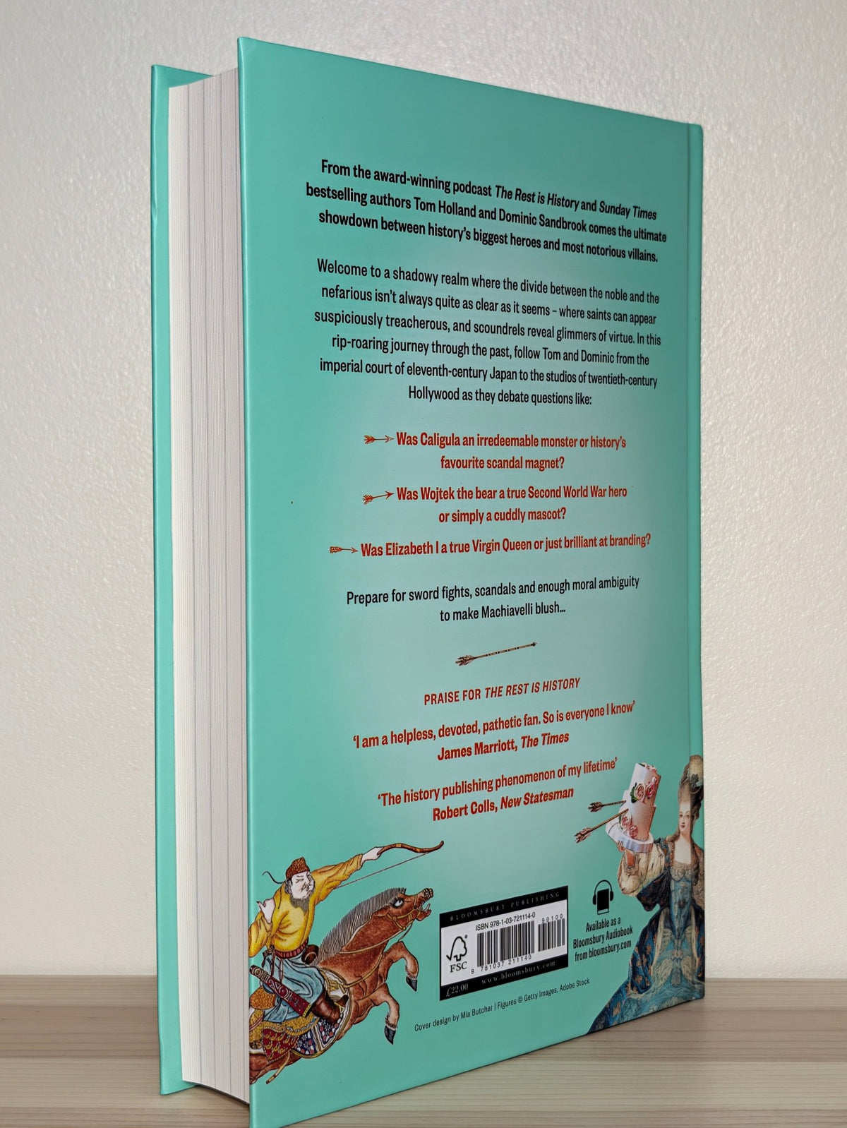 A History of the World in 51 Heroes and Villains by Tom Holland and Dominic Sandbrook (Signed First Edition) - Fialta Books