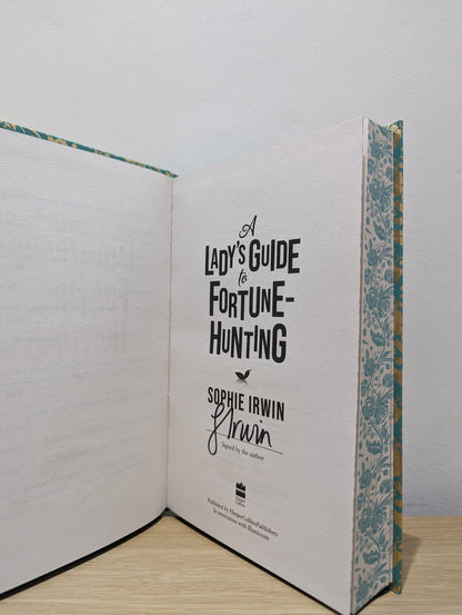 A Lady's Guide to Fortune - Hunting; A Lady's Guide to Scandal by Sophie Irwin (Special Signed Set with sprayed edges) - Fialta Books