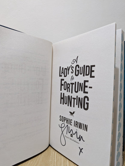 A Lady's Guide to Fortune - Hunting by Sophie Irwin (Signed First Edition with sprayed edges) - Fialta Books