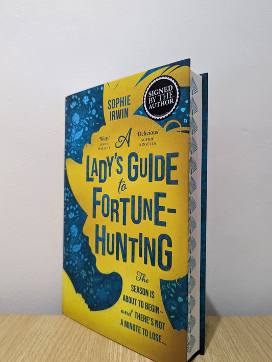 A Lady's Guide to Fortune - Hunting by Sophie Irwin (Signed First Edition with sprayed edges) - Fialta Books