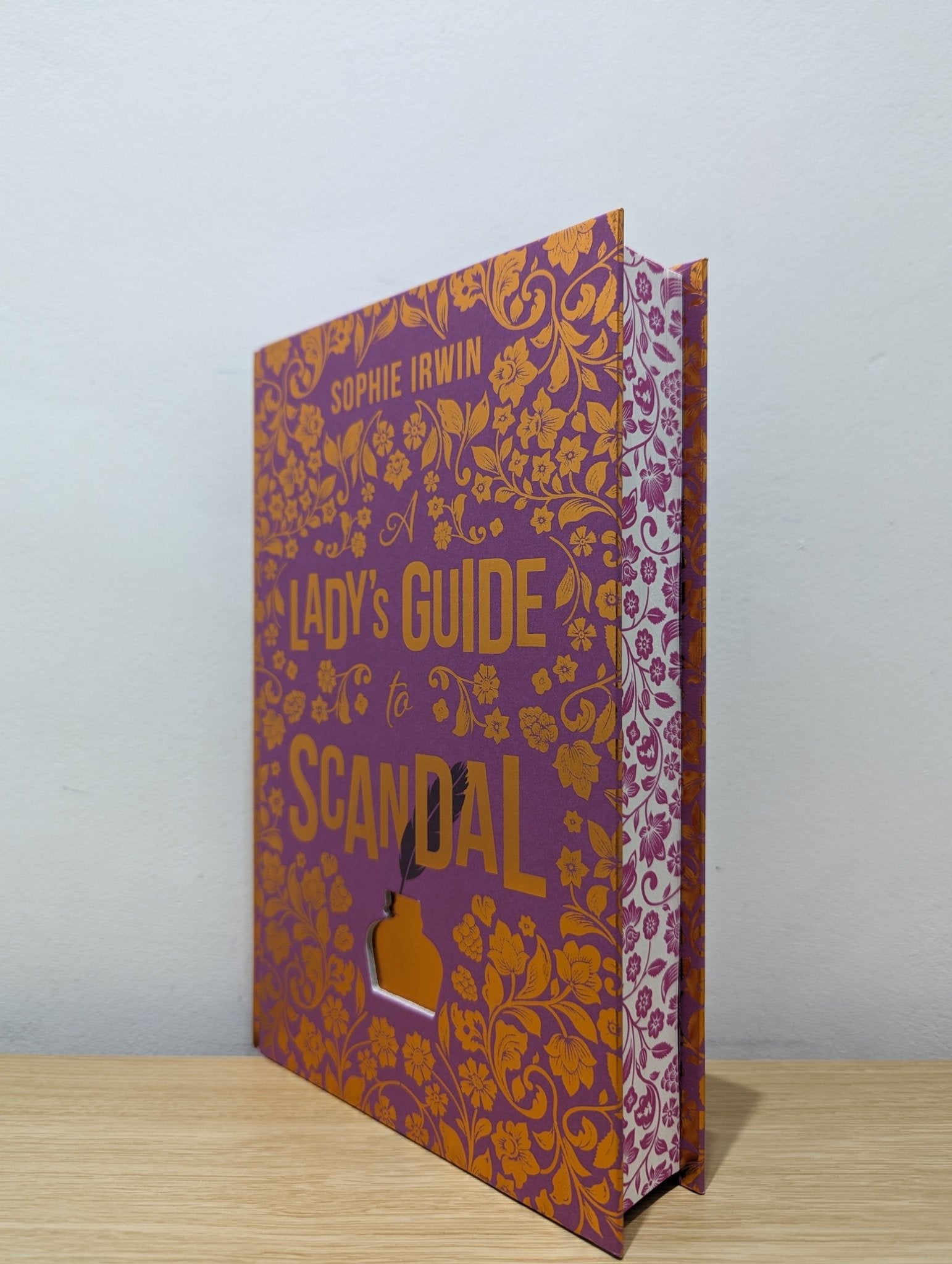 A Lady's Guide to Scandal by Sophie Irwin (Signed Special Edition with sprayed edges) - Fialta Books