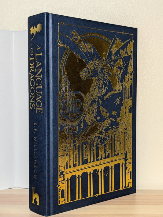 A Language of Dragons; A War of Wyverns by S. F. Williamson (Signed Dated with sprayed edges) - Fialta Books