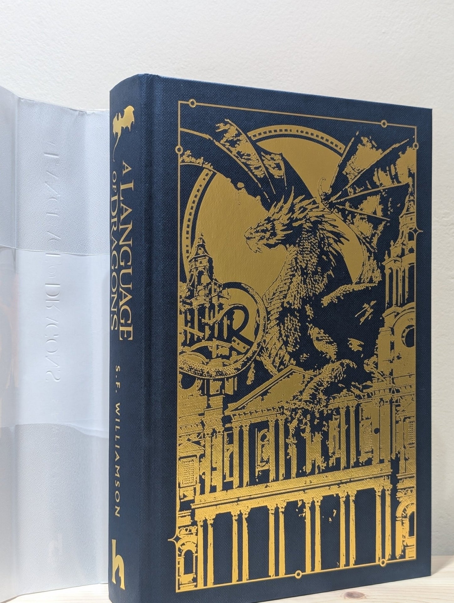 A Language of Dragons by S. F. Williamson (Signed Dated with sprayed edges) - Fialta Books