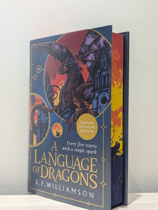A Language of Dragons by S. F. Williamson (Signed Dated with sprayed edges) - Fialta Books