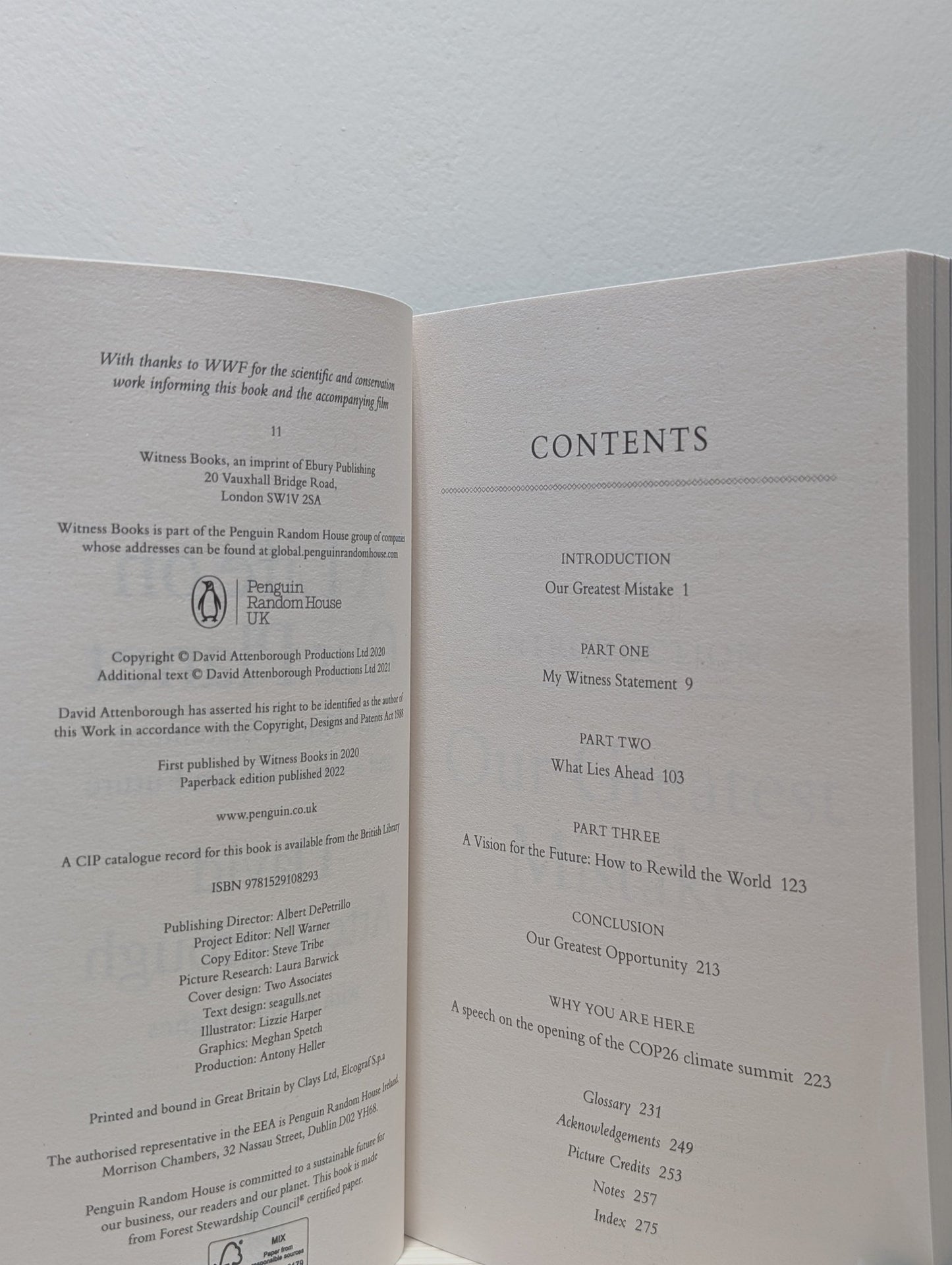 A Life on Our Planet by David Attenborough (Signed Bookplate Edition) - Fialta Books