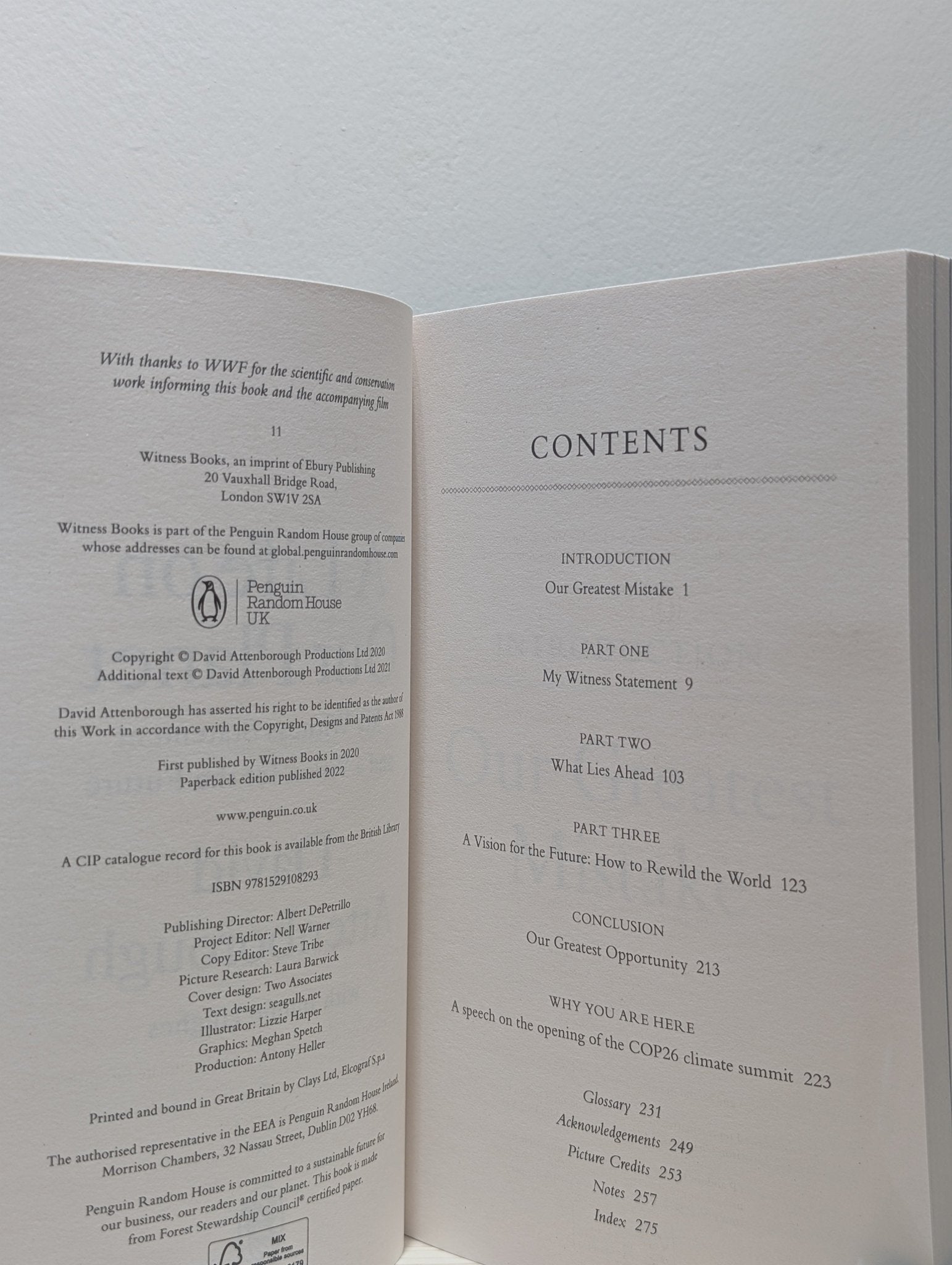 A Life on Our Planet by David Attenborough (Signed Bookplate Edition) - Fialta Books