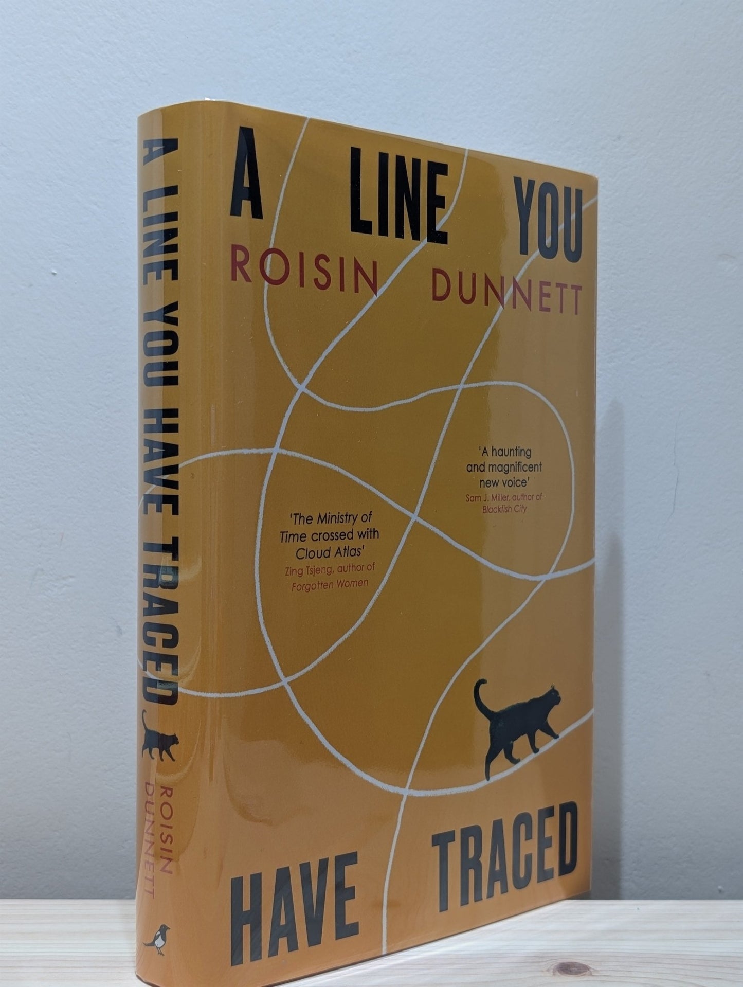 A Line You Have Traced by Roisin Dunnett (Signed Dated First Edition) - Fialta Books