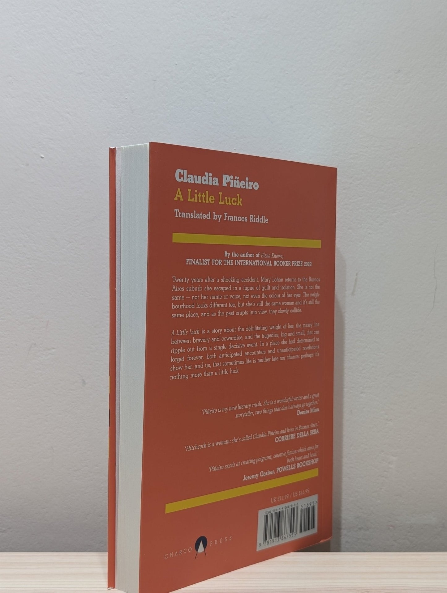 A Little Luck by Claudia Pineiro (Signed) - Fialta Books