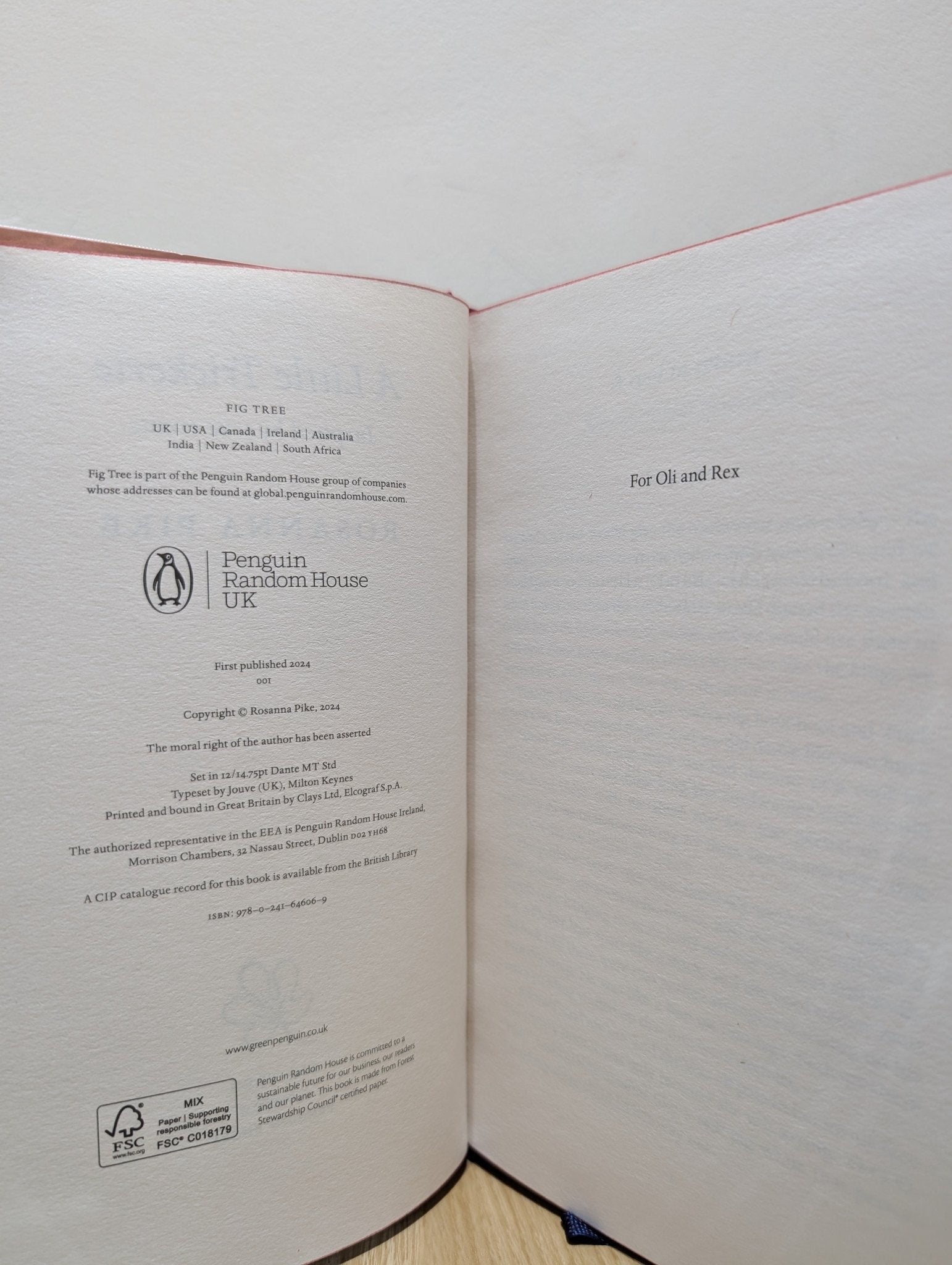 A Little Trickerie by Rosanna Pike (Signed First Edition with sprayed edges) - Fialta Books