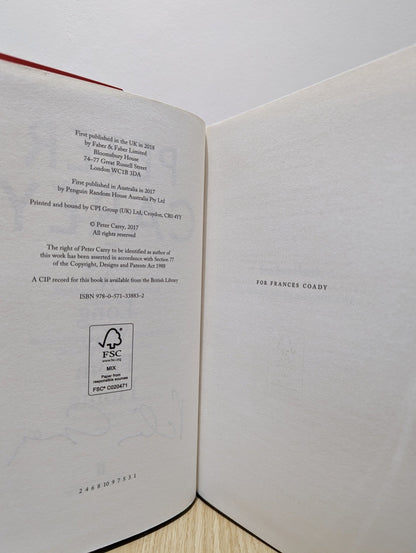 A Long Way From Home by Peter Carey (Signed First Edition) - Fialta Books