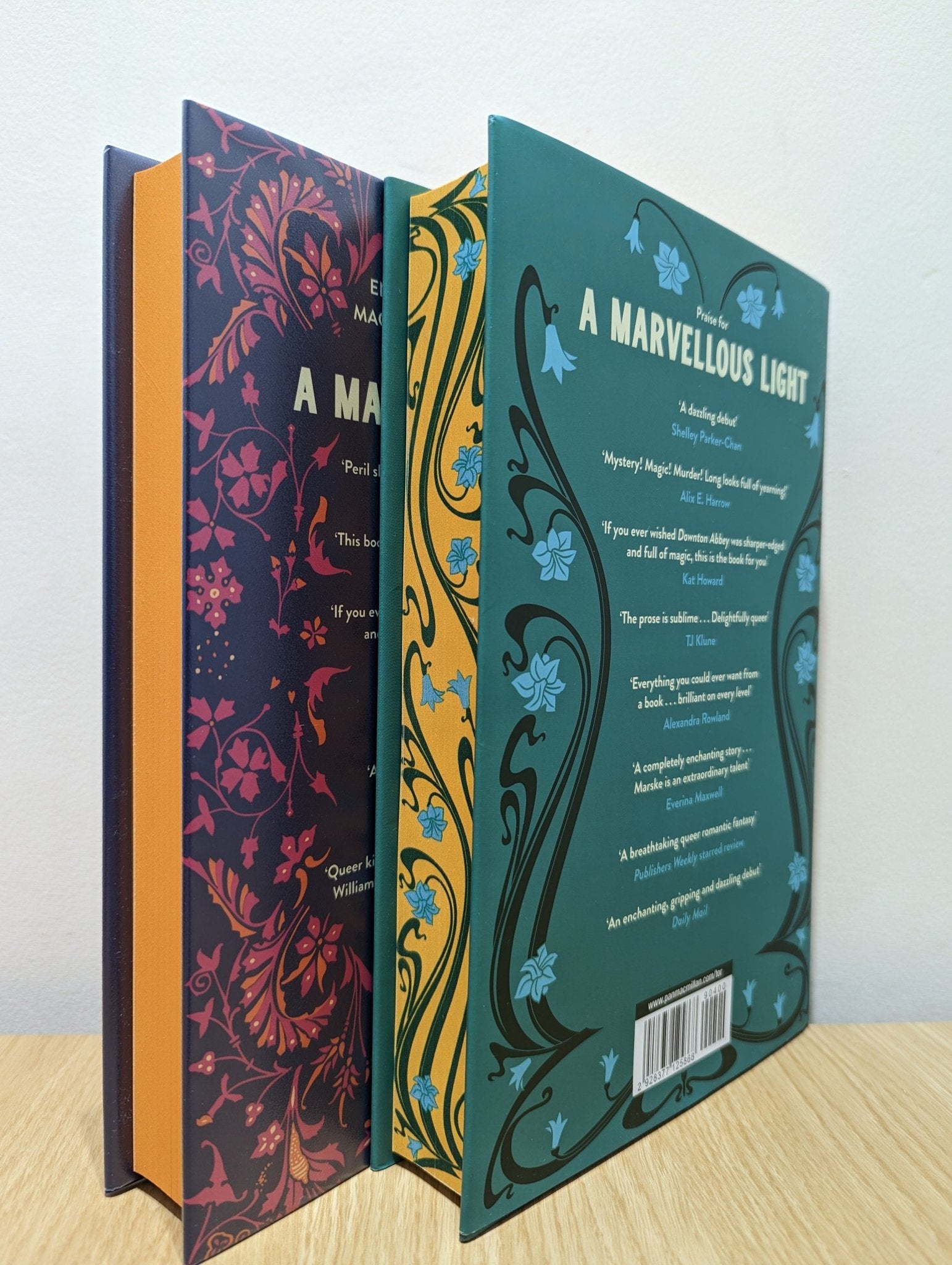 A Marvellous Light; A Restless Truth by Freya Marske (Signed First Edition with sprayed edges) - Fialta Books