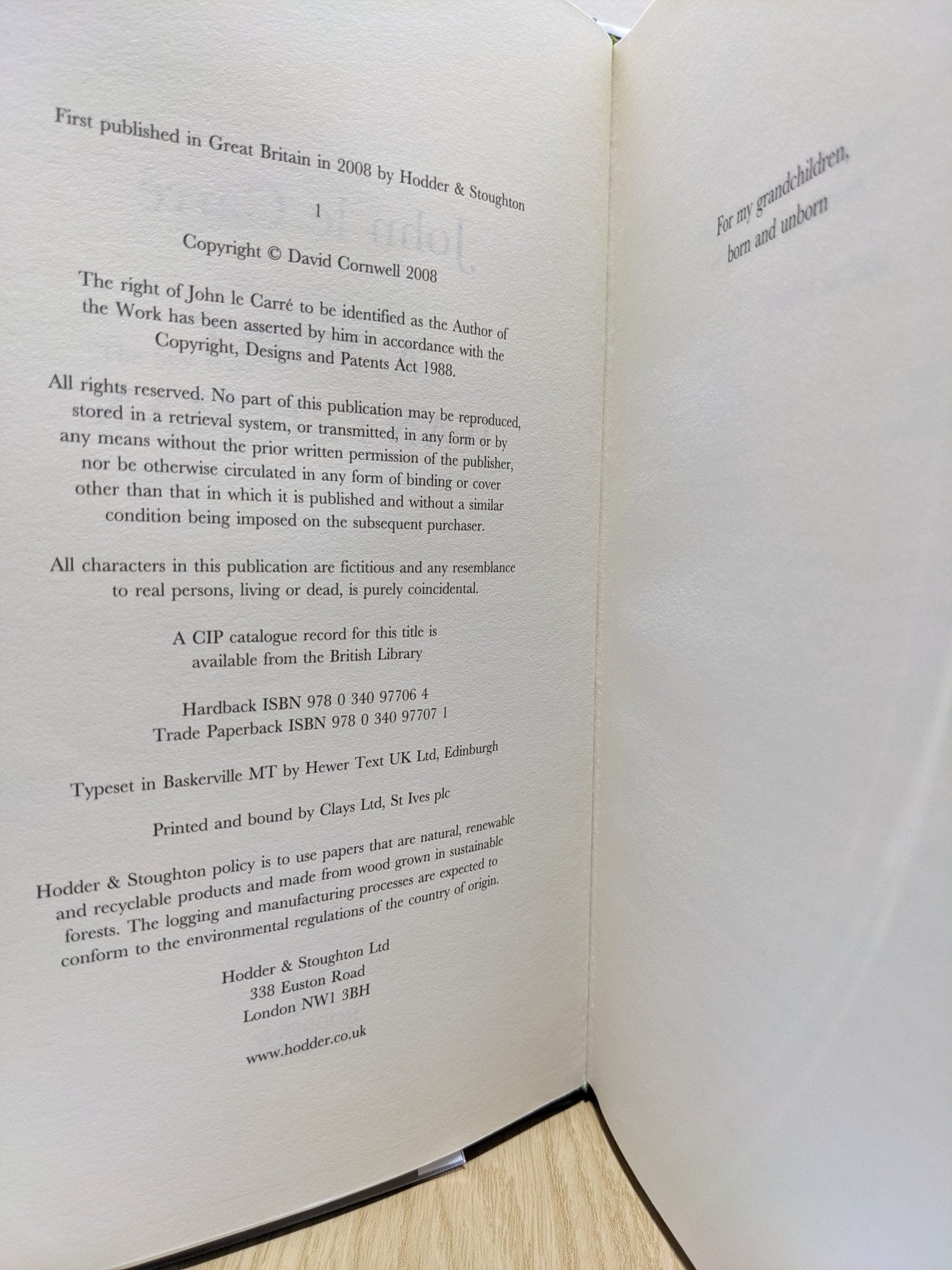 A Most Wanted Man by John Le Carre - Fialta Books