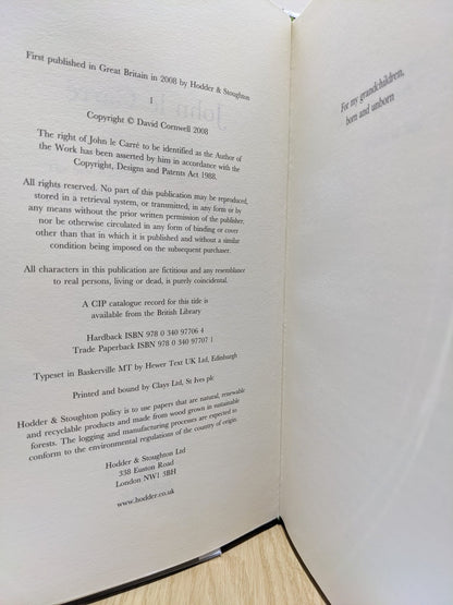 A Most Wanted Man by John Le Carre - Fialta Books