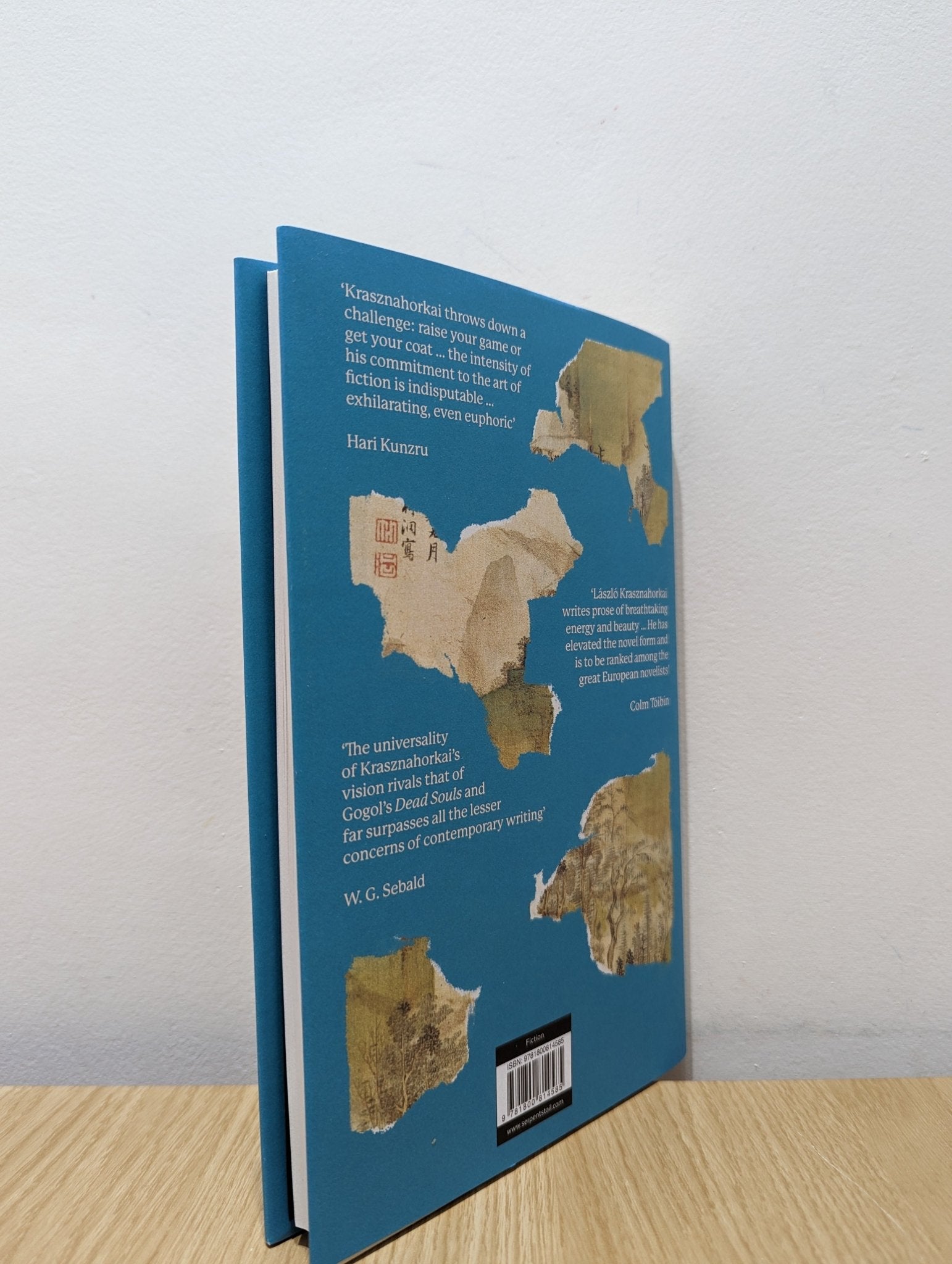 A Mountain to the North, A Lake to The South, Paths to the West, A River to the East by Laszlo Krasznahorkai (First Edition) - Fialta Books