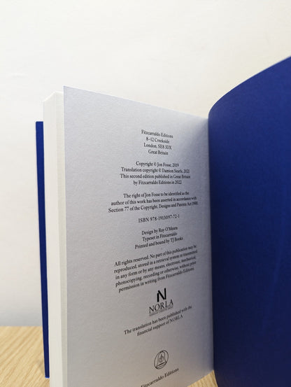 A New Name: Septology VI - VII by Jon Fosse (Signed) - Fialta Books