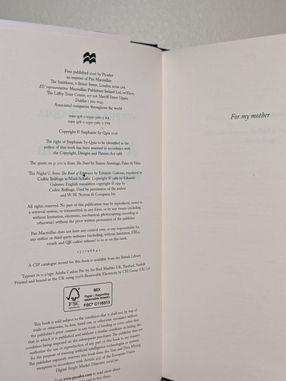 A Private Man by Stephanie Sy - Quia (Signed First Edition) - Fialta Books