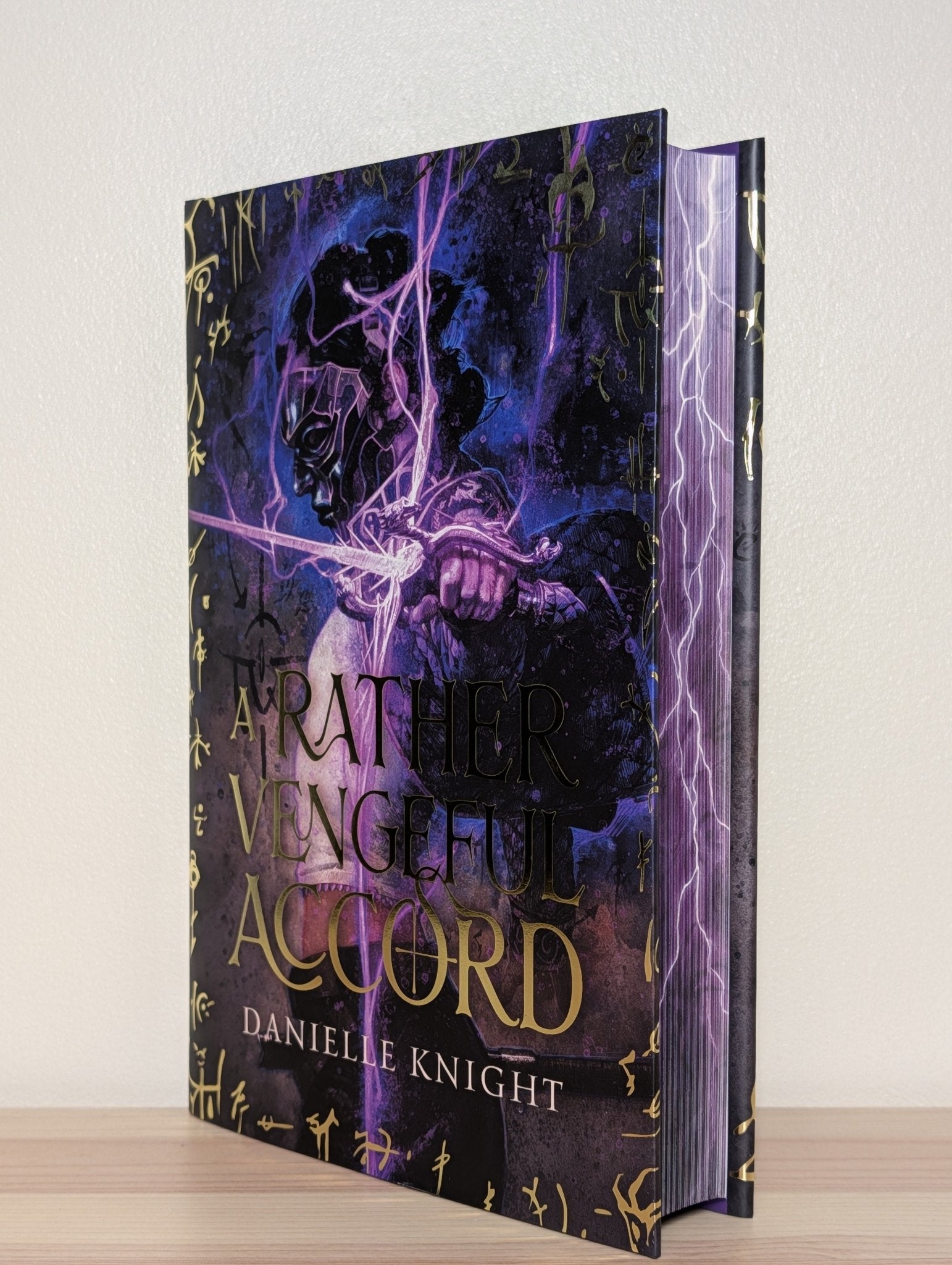 A Rather Vengeful Accord by Danielle Knight (Special First Edition with sprayed edges) - Fialta Books
