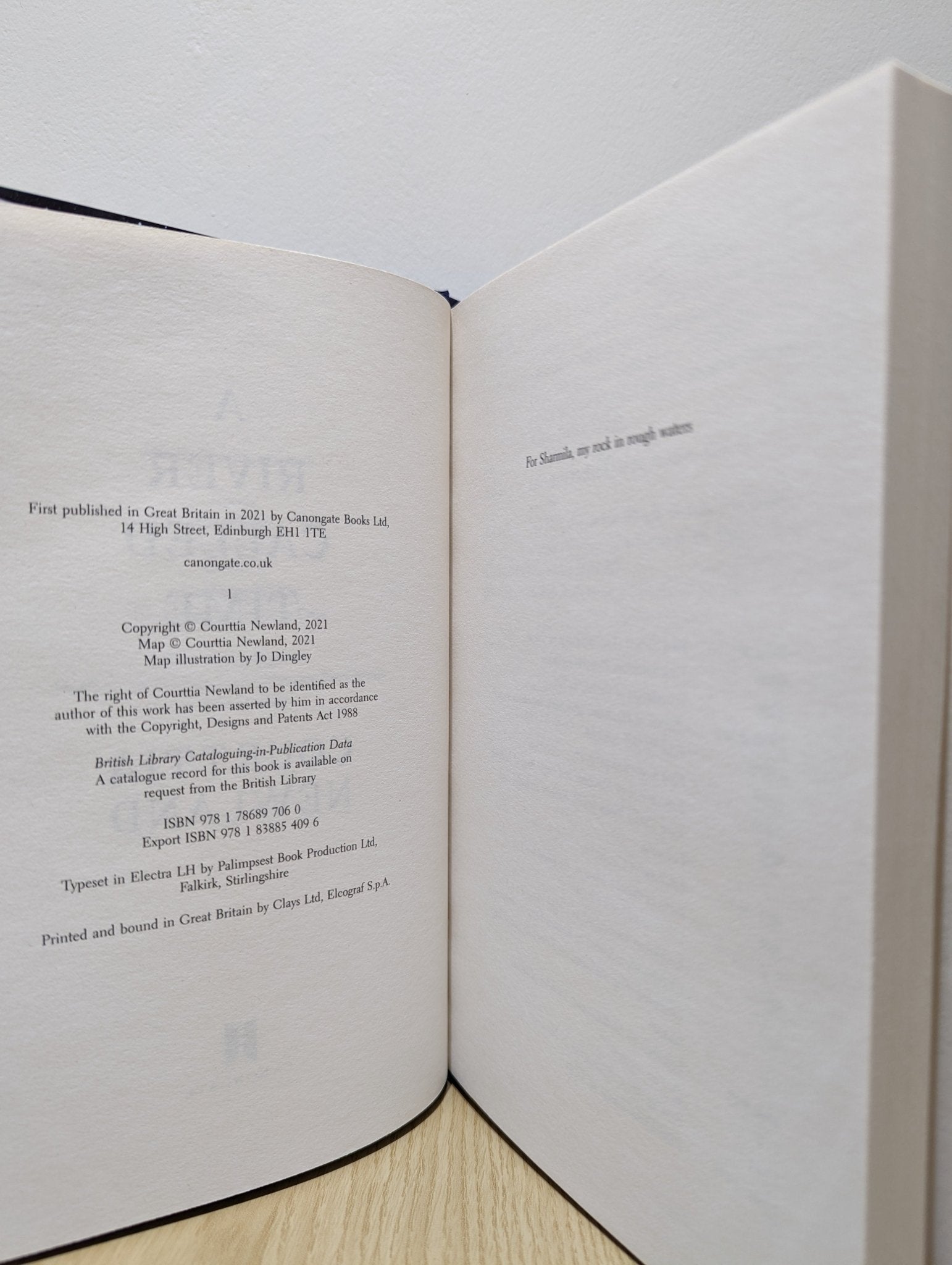 A River Called Time by Courttia Newland (First Edition) - Fialta Books