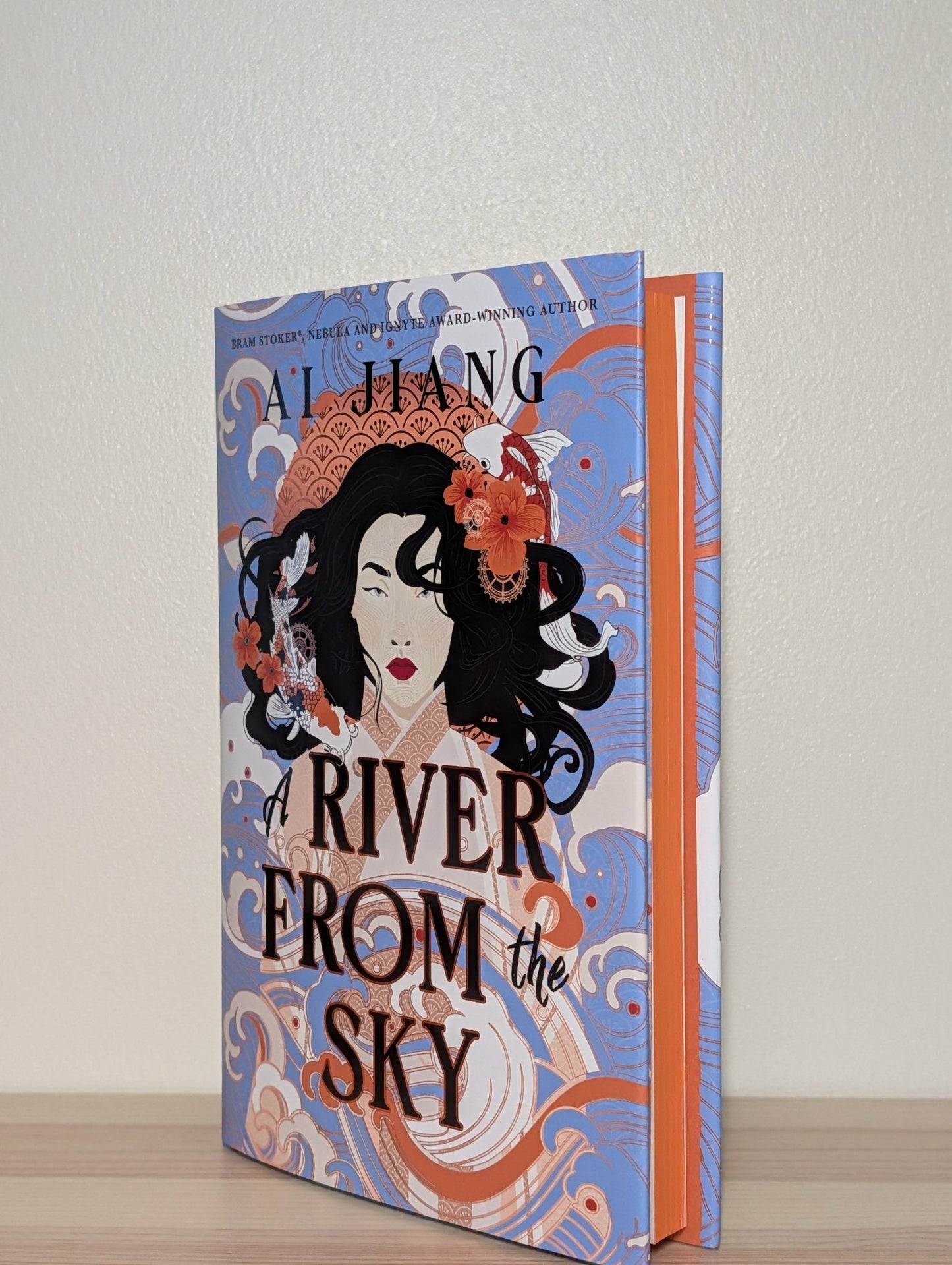 A River From the Sky by Ai Jiang (Signed Numbered First Edition with sprayed edges) - Fialta Books