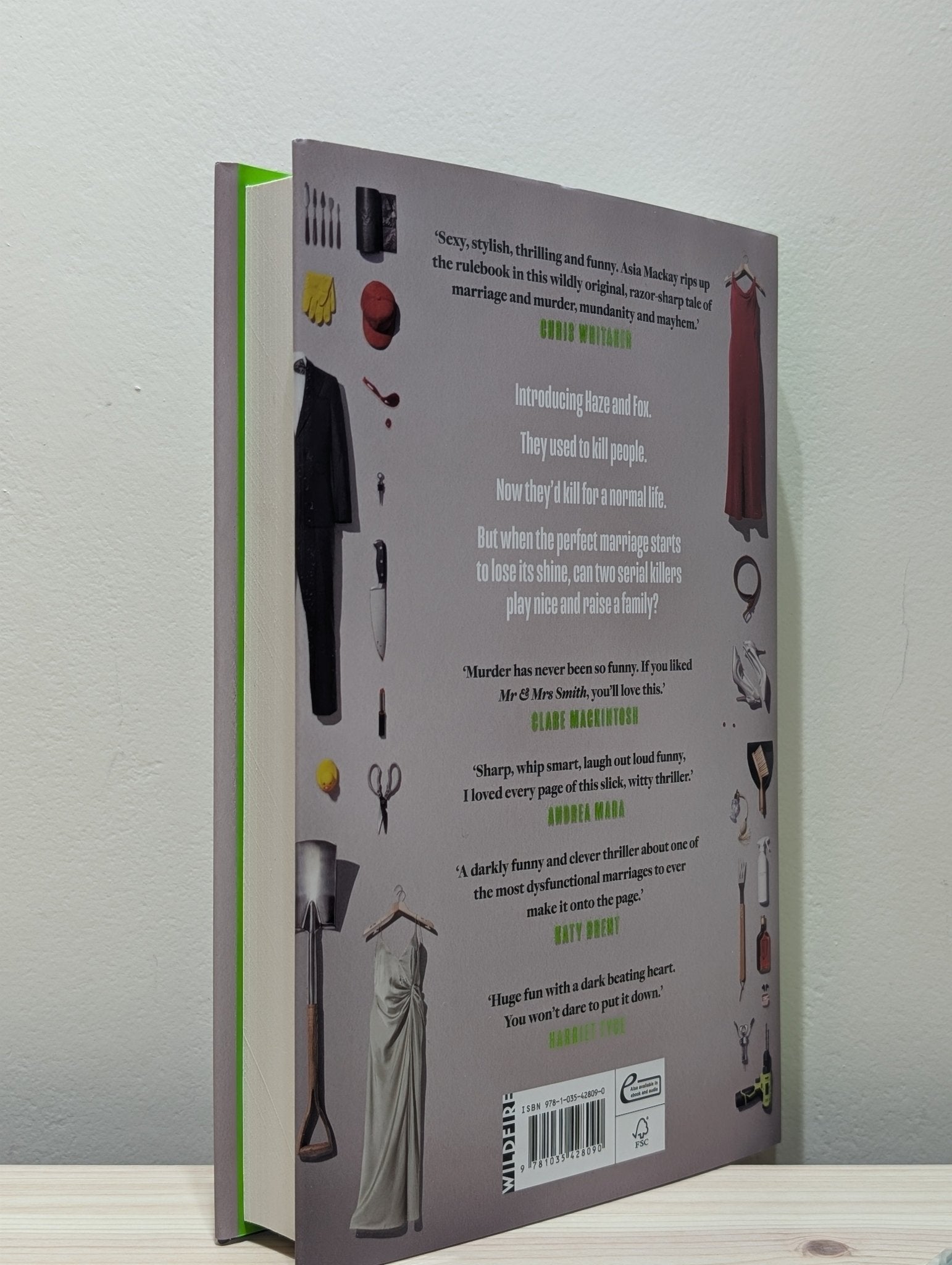 A Serial Killer's Guide to Marriage by Asia Mackay (Signed First Edition) - Fialta Books