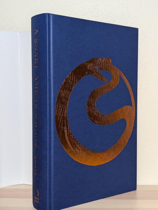 A Snake Among Swans by Hannah Kaner (Signed First Edition with sprayed edges) - Fialta Books