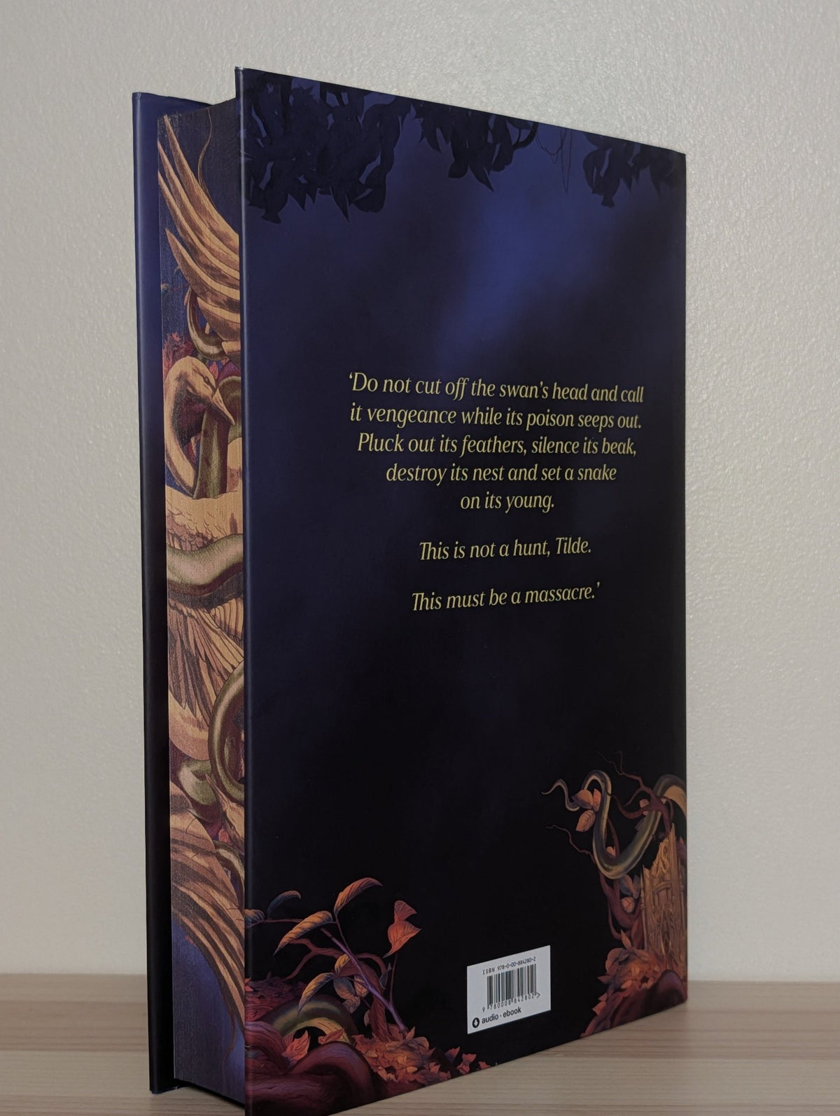 A Snake Among Swans by Hannah Kaner (Signed First Edition with sprayed edges) - Fialta Books