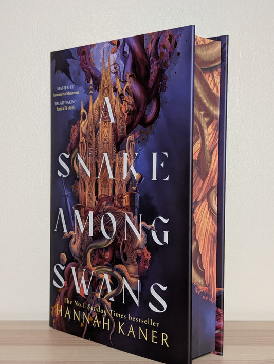 A Snake Among Swans by Hannah Kaner (Signed Numbered with sprayed edges) - Fialta Books
