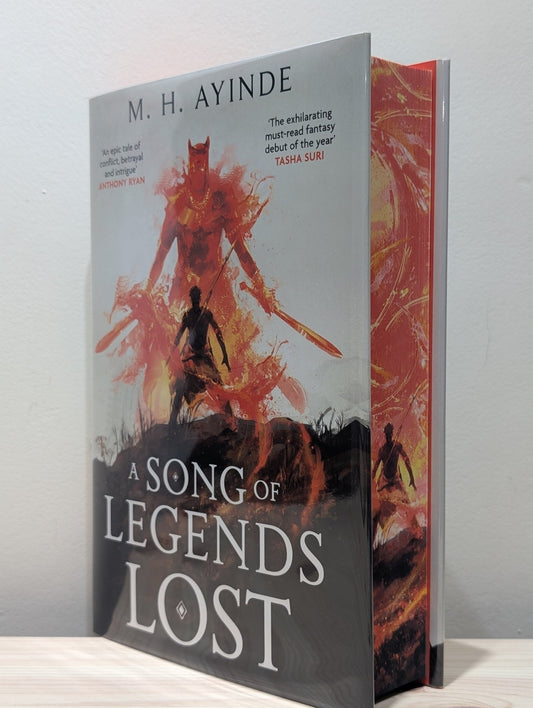 A Song of Legends Lost by M. H. Ayinde (Signed First Edition with sprayed edges) - Fialta Books