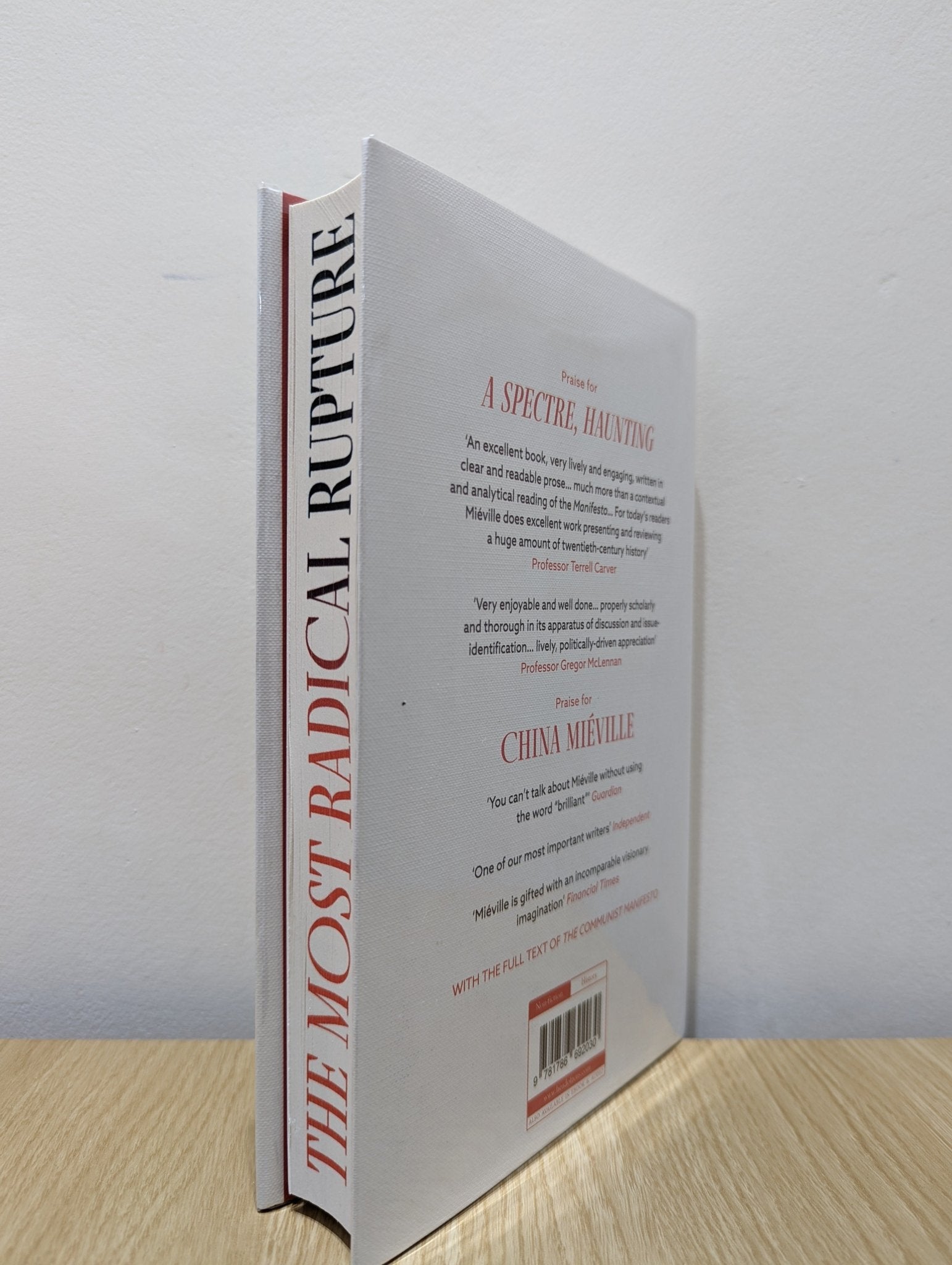 A Spectre, Haunting: On the Communist Manifesto by China Mieville (Signed First Edition with sprayed edges) - Fialta Books