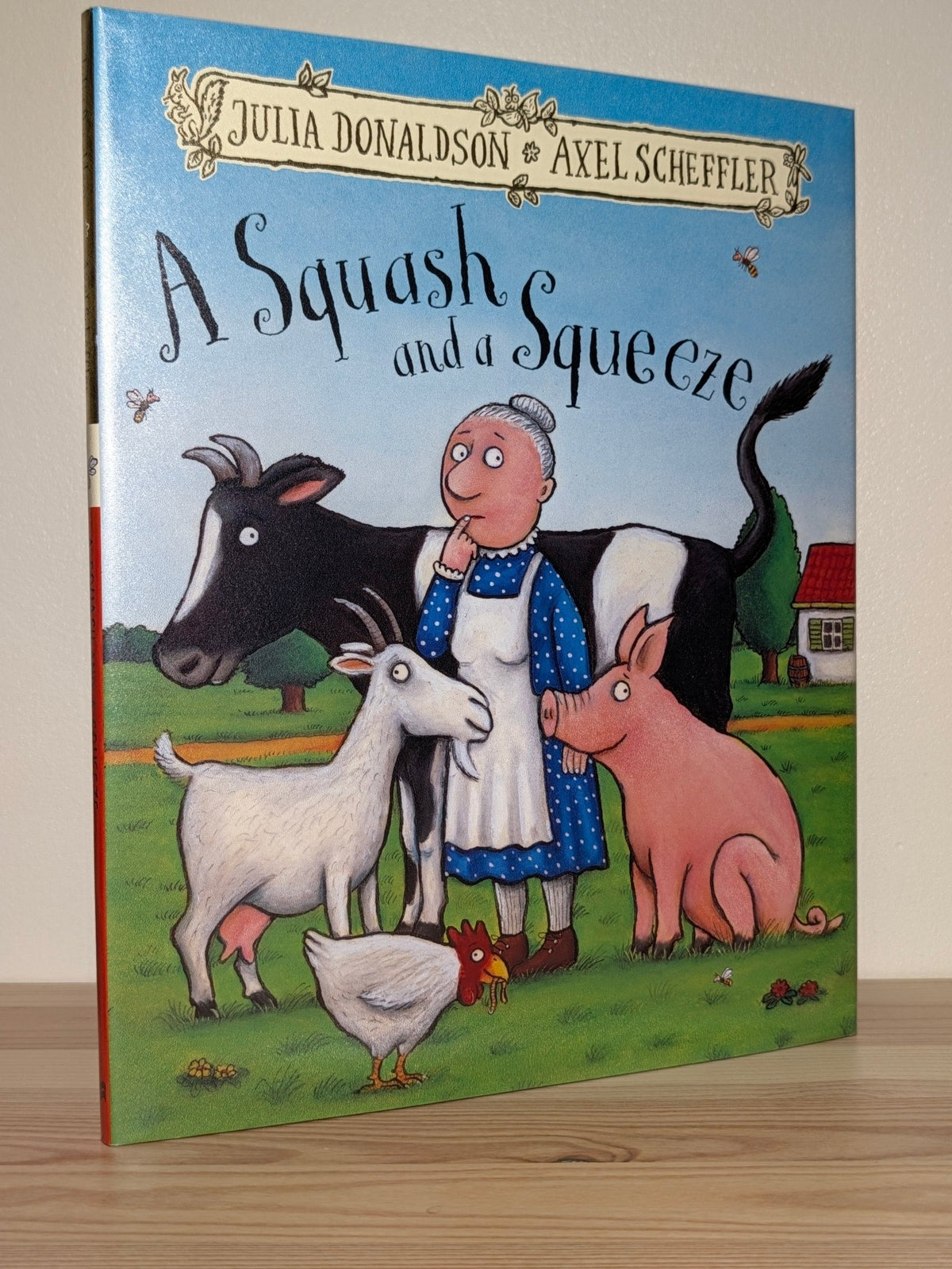 A Squash and a Squeeze by Julia Donaldson (Signed Edition) - Fialta Books