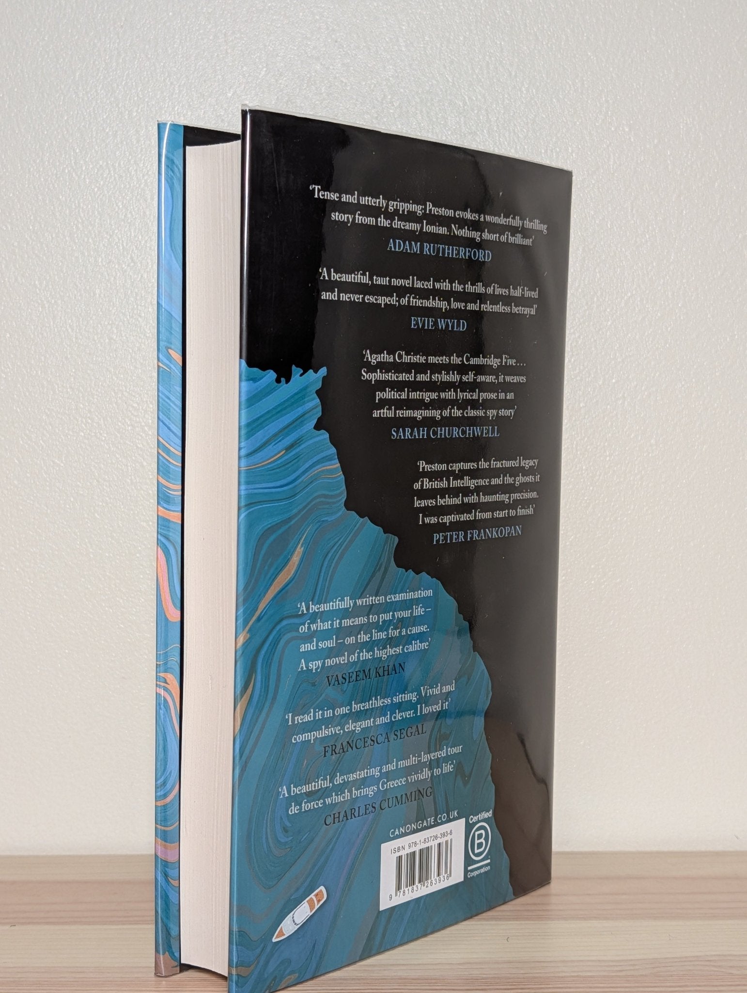A Stranger in Corfu by Alex Preston (Signed First Edition) - Fialta Books