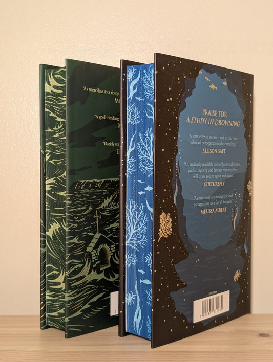 A Study in Drowning; A Theory of Dreaming by Ava Reid (First Edition with sprayed edges) - Fialta Books