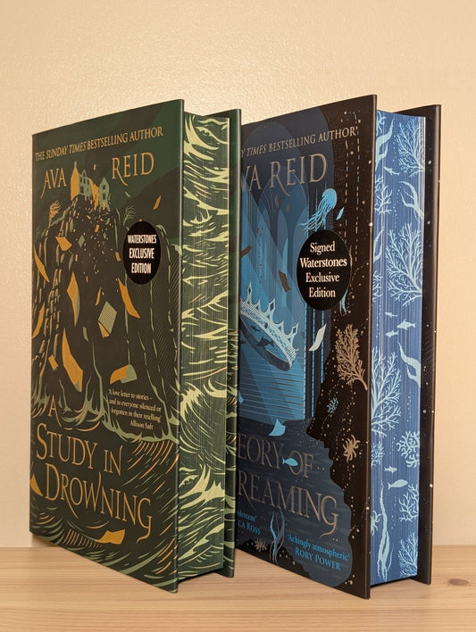 A Study in Drowning; A Theory of Dreaming by Ava Reid (First Edition with sprayed edges) - Fialta Books