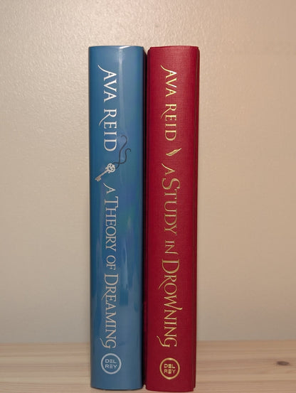 A Study in Drowning; A Theory of Dreaming by Ava Reid (Signed Numbered First Edition with sprayed edges) - Fialta Books