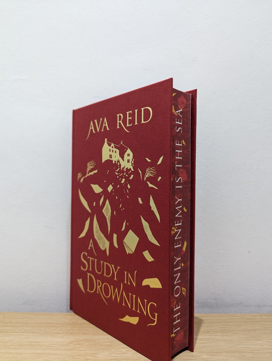 A Study in Drowning by Ava Reid (Signed Numbered First Edition with sprayed edges) - Fialta Books