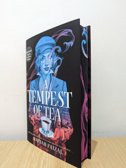 A Tempest of Tea by Hafsah Faizal (Signed First Edition with sprayed edges) - Fialta Books